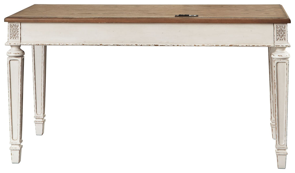 Realyn - Home Office Desk - Light Brown