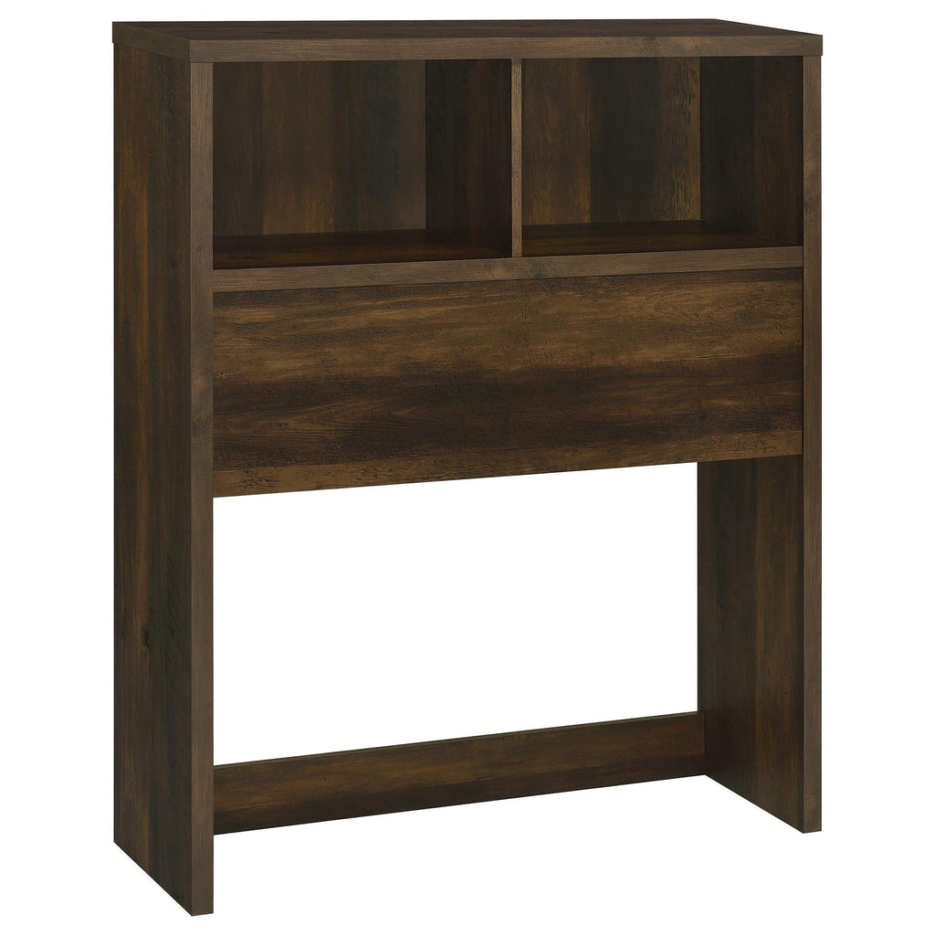 Westpark 49-inch Twin Bookcase Headboard Dark Pine