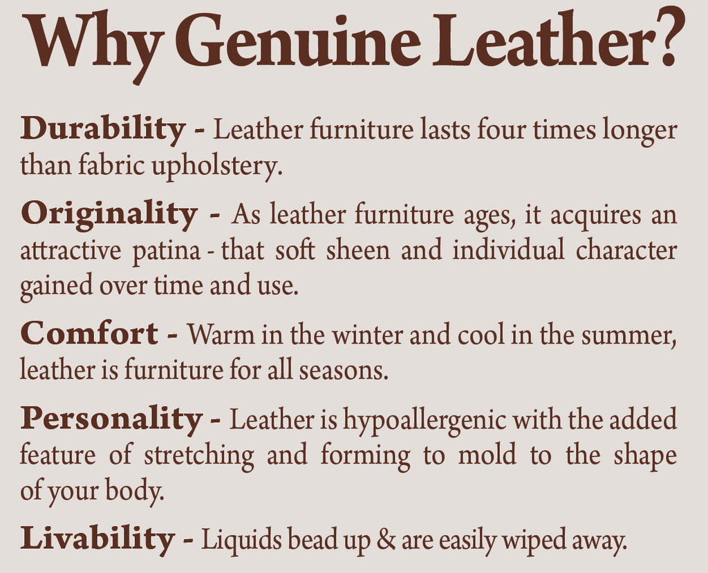 Roberto - Leather Ottoman - Cocoa