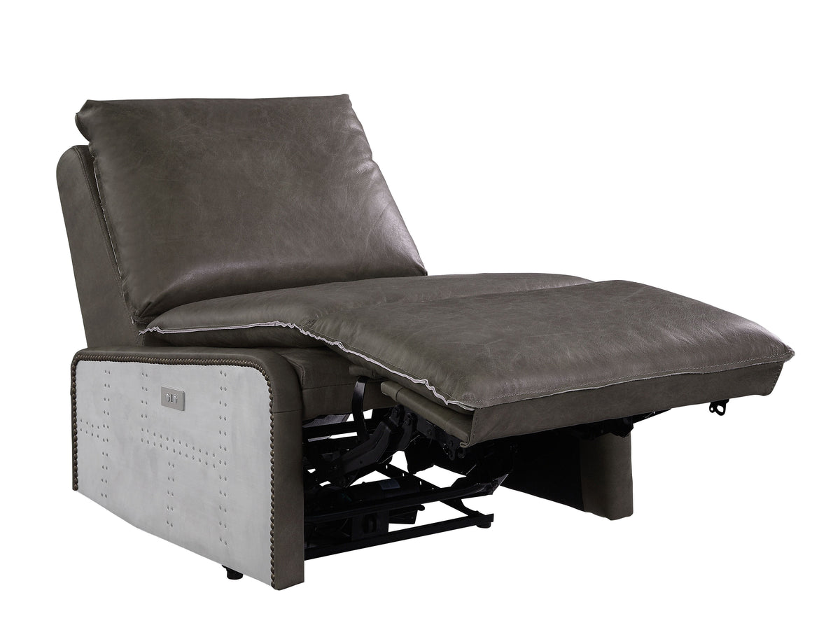 Metier - Power Motion Recliner - Gray