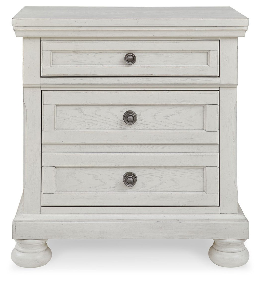 Robbinsdale - Two Drawer Night Stand - Antique White