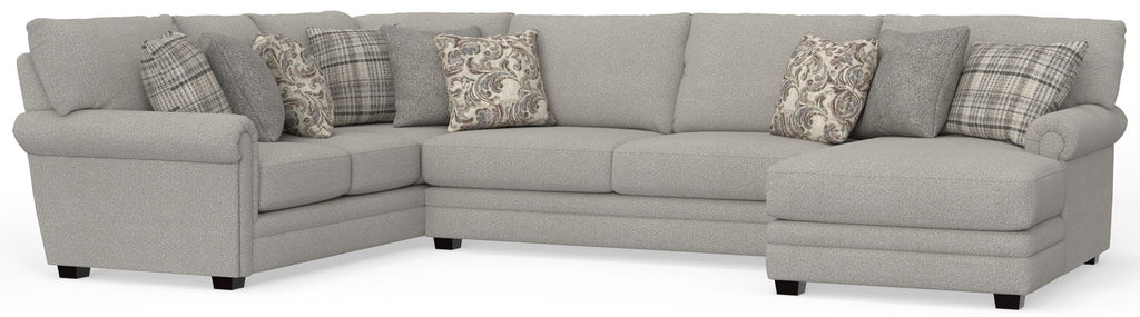 Livingston - Sectional With Comfort Coil Seating And Accent Pillows Included