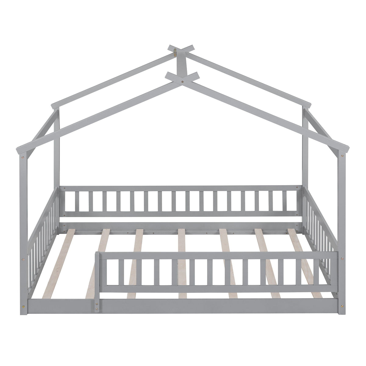 Bed House Bed Frame With Fence