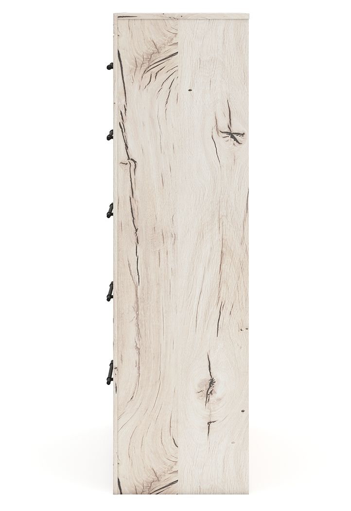 Lawroy - Five Drawer Chest - Light Natural