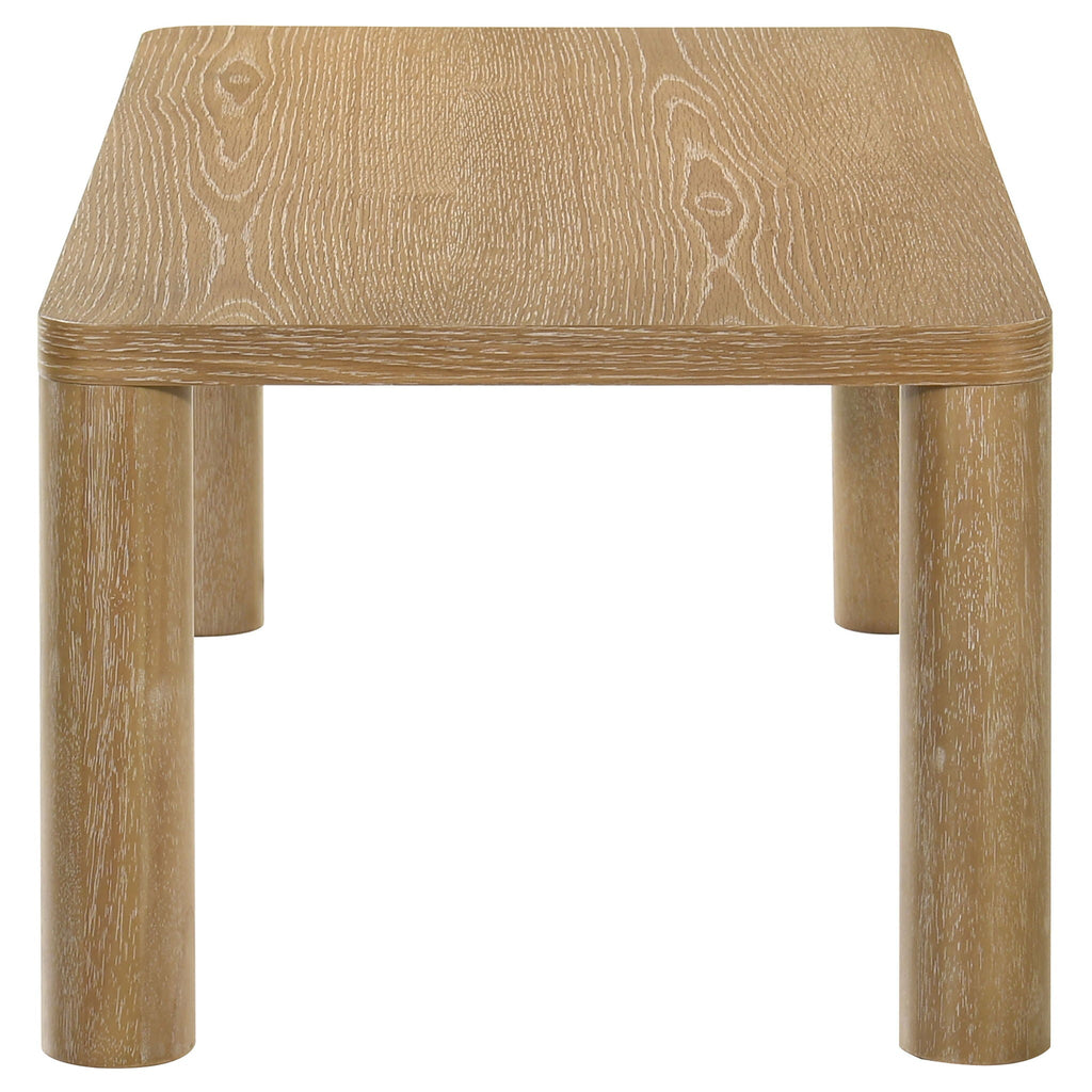 Castlewood Engineered Wood Cocktail Coffee Table Light Oak