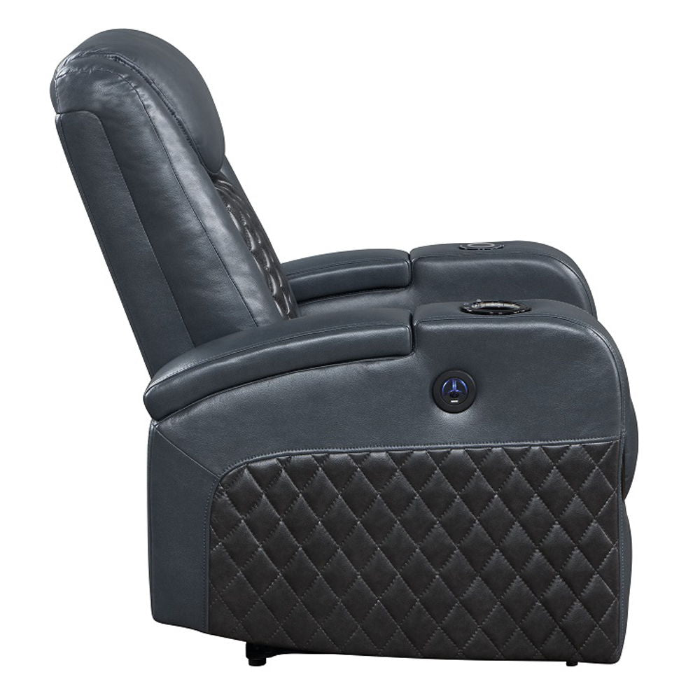 Alair - Power Motion Recliner With Bluetooth, Wireless Charger & Cupholder