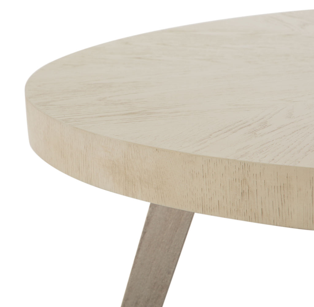 Lenox - Round Dining Table - Acadia White