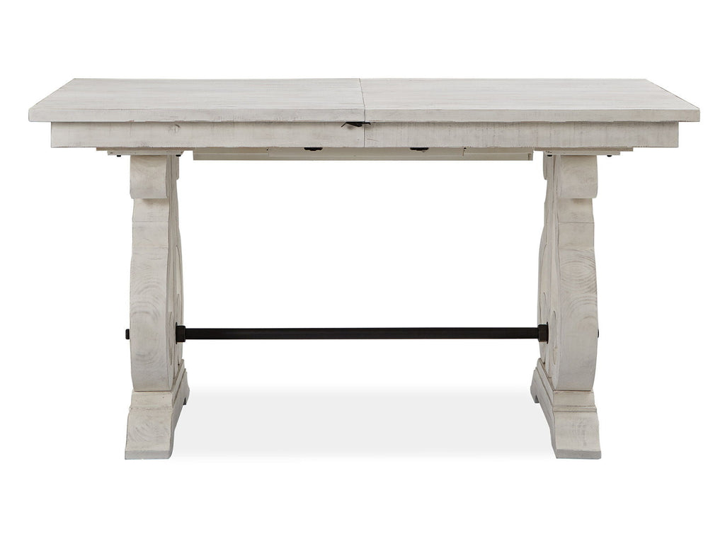Bronwyn - Rectangular Counter Dining Table - Alabaster