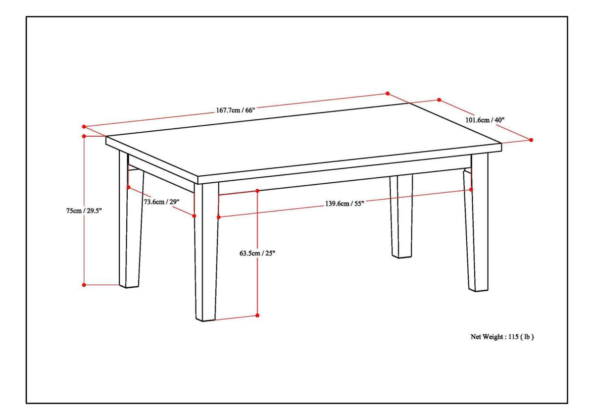 Eastwood - Handcrafted Dining Table