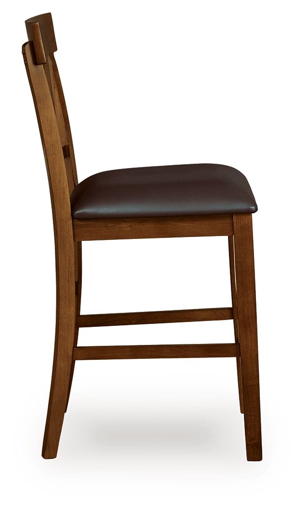Ralene - Upholstered Barstool (Set of 2) - Medium Brown