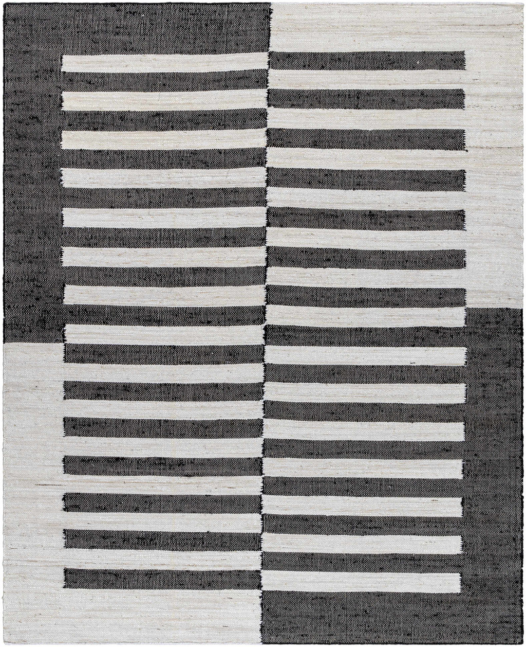 Soren Black&White Jute Area Rug