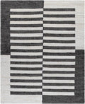 Soren Black&White Jute Area Rug