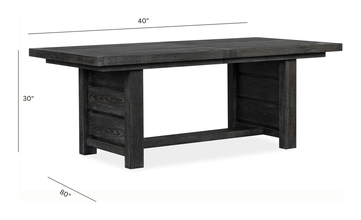 Plum Creek - Extendable Trestle Dining Table