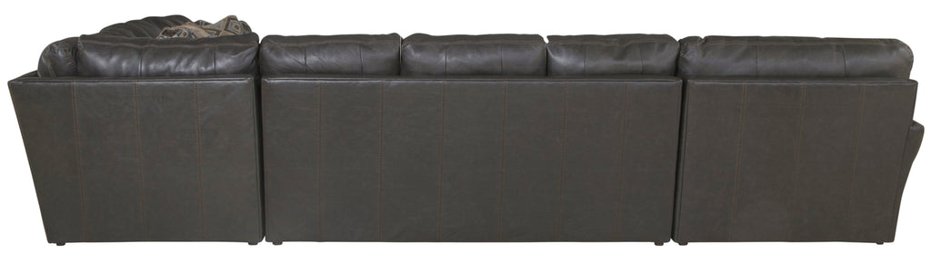 Denali - Italian Leather Match Sectional