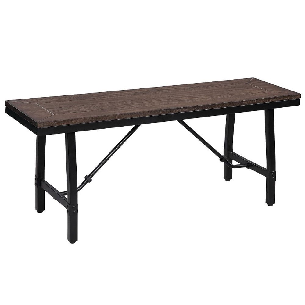 Mariatu - Bench - Oak & Black
