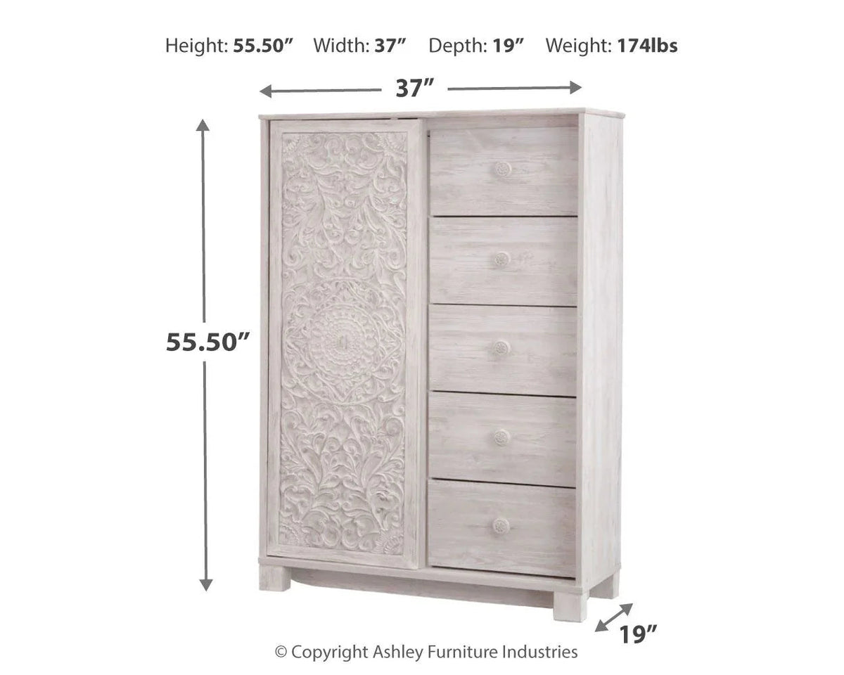 Paxberry - Dressing Chest - Whitewash