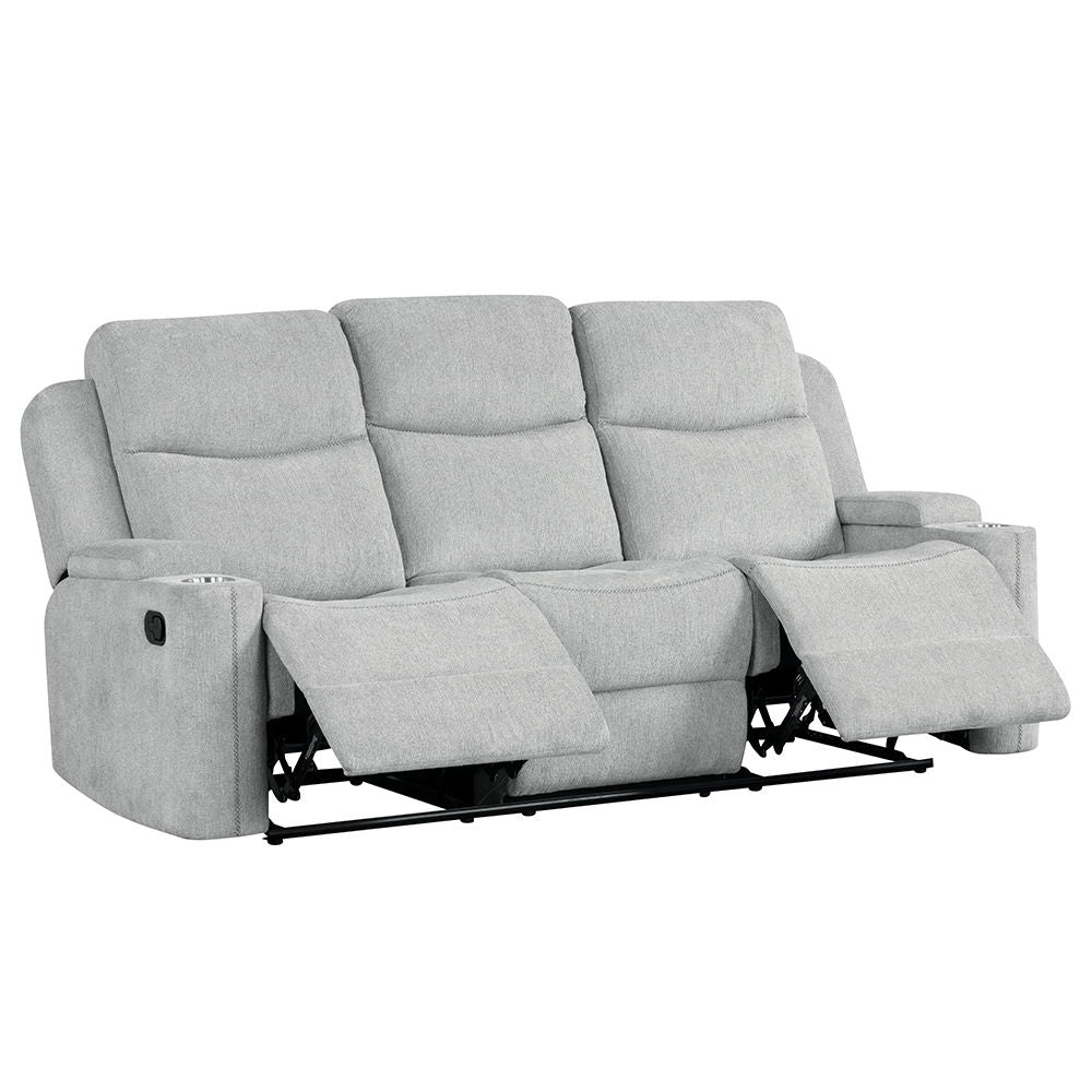 Galya - Motion Sofa - Light Gray Chenille