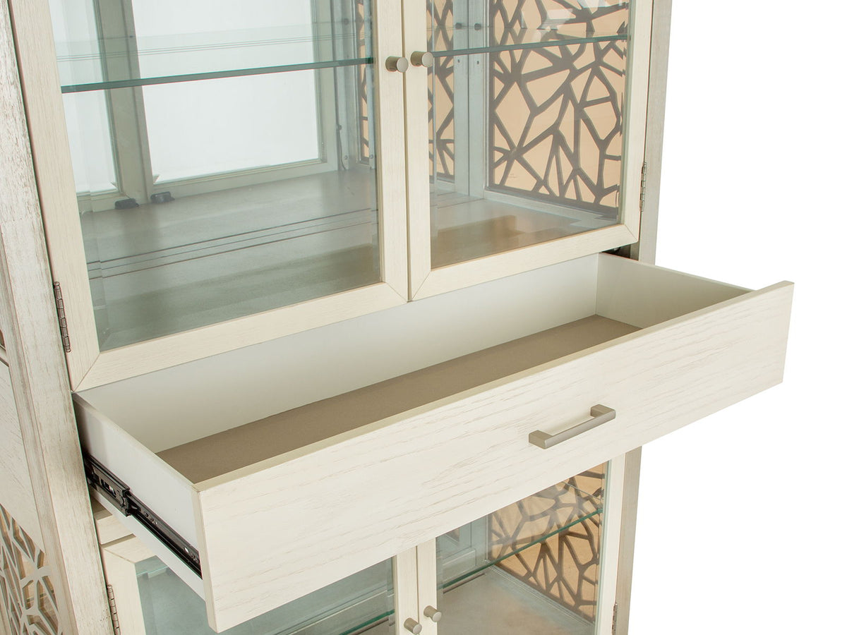 Lenox - Display Cabinet - Acadia White