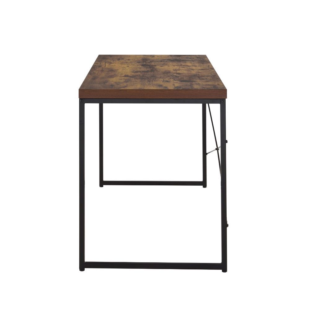 Bob - Writing Desk (Same Ac00906) - Weathered Oak & Black