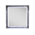 Moon - Smooth Mirror With LED - White