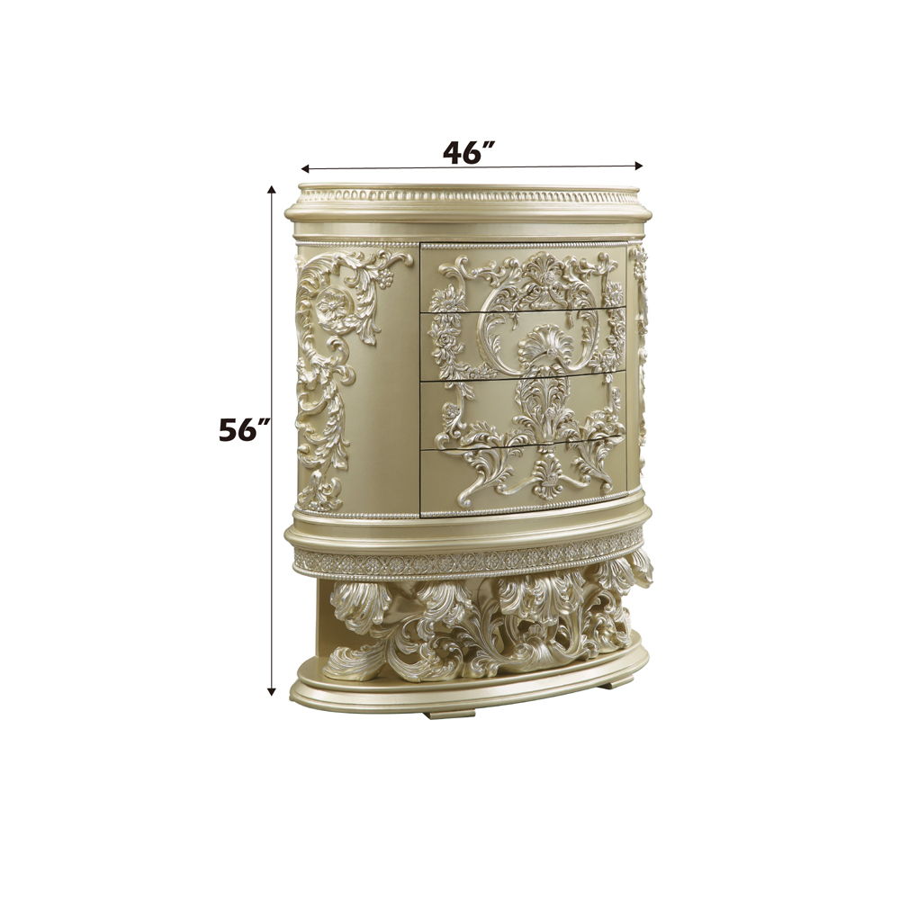 Vatican - Chest - Champagne Silver
