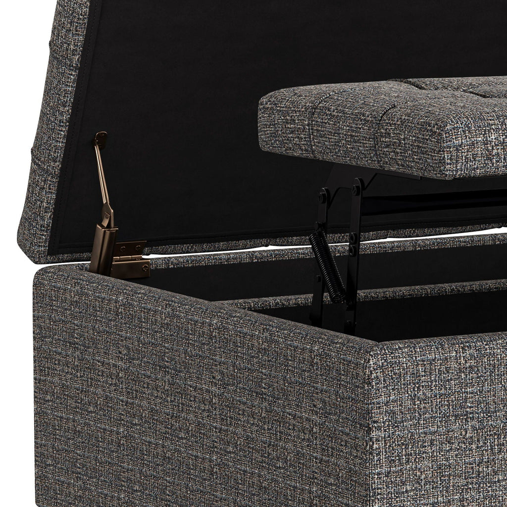 Harrison - Upholstered Coffee Table Storage Ottoman