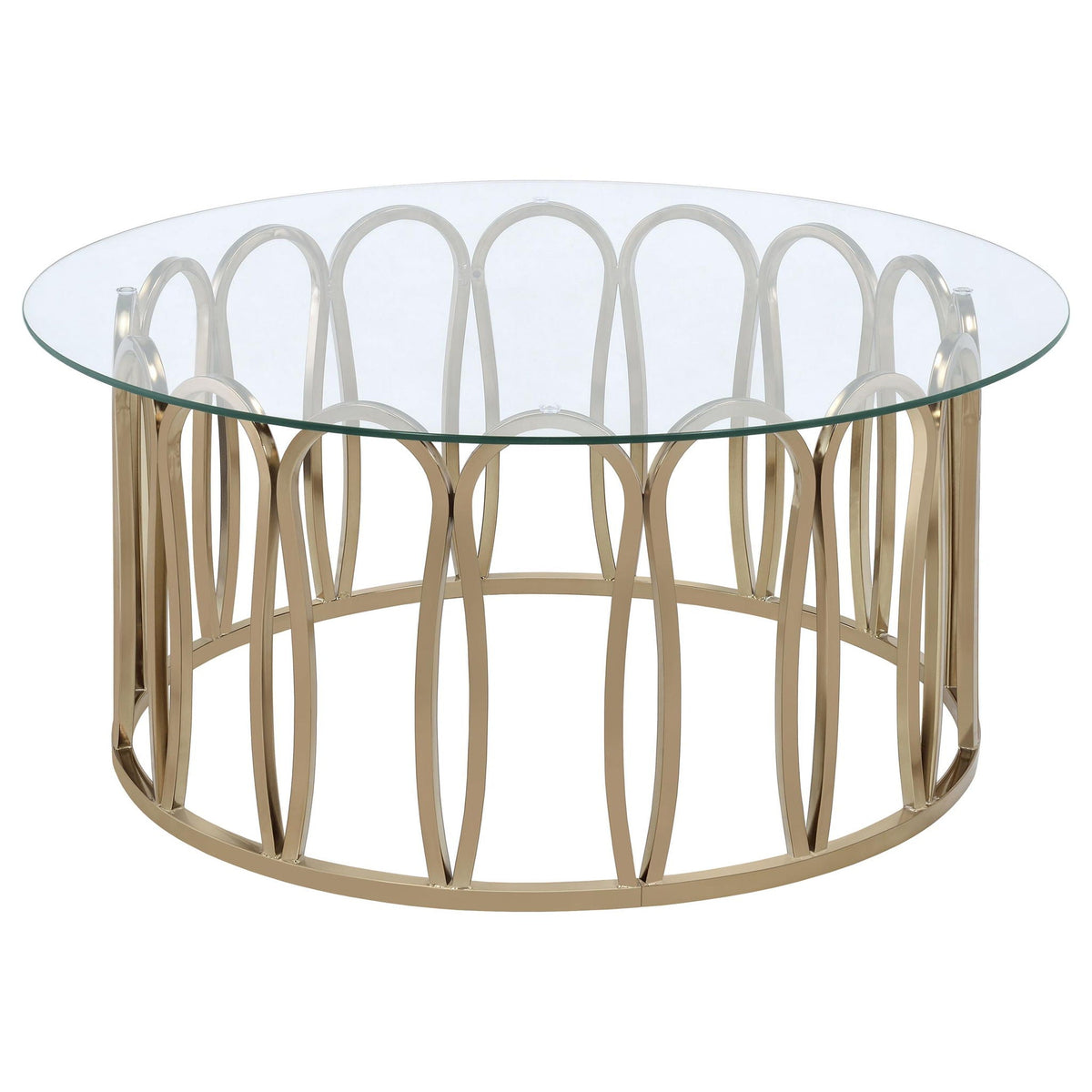 Monett 3-piece Coffee and End Table Set Chocolate Chrome