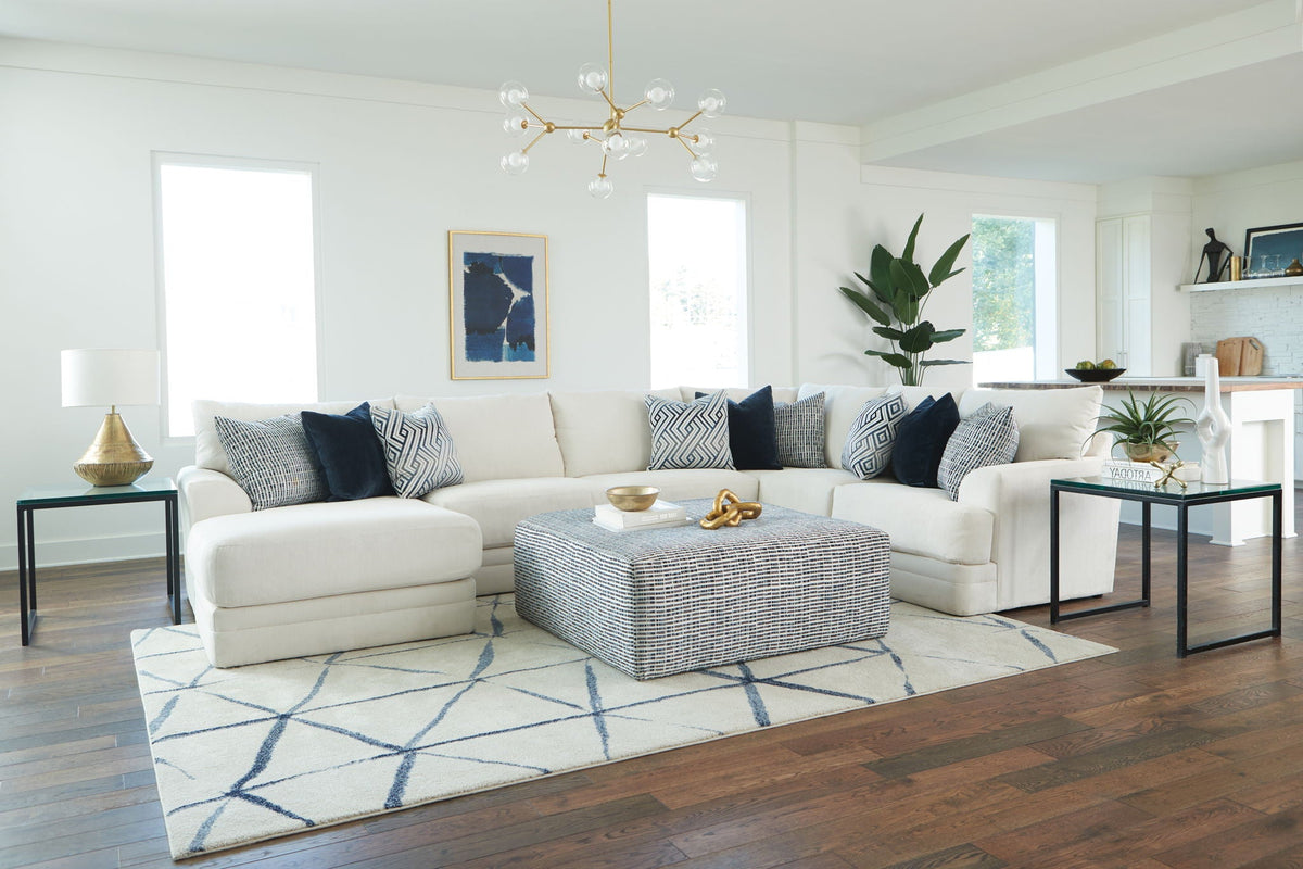 Polaris - Sectional With Comfort Coil Seating And Accent Pillows Included