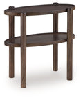 Wiattbury - Accent Table - Gray Brown