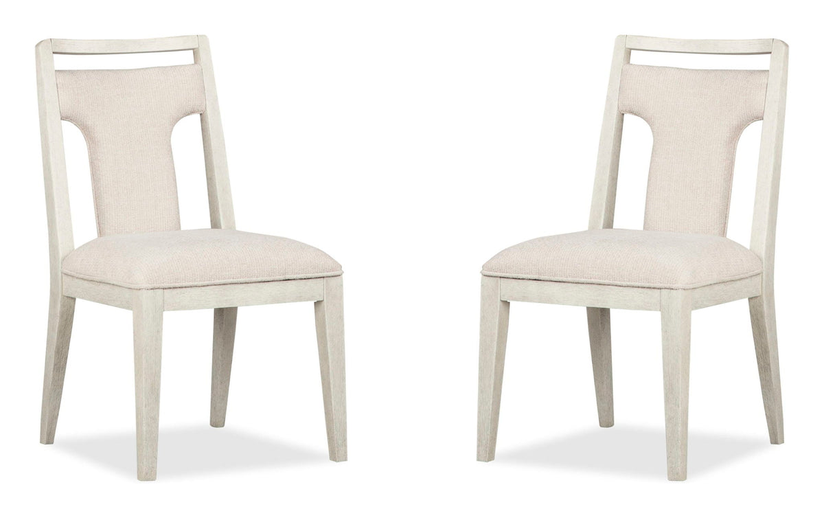 Lorelei - Upholstered Side Chair (Set of 2) - Misty Cloud