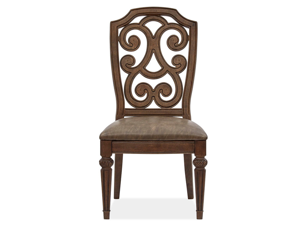 Durango - Wood Dining Side Chair With Upholstered Seat (Set of 2) - Willadeene Brown