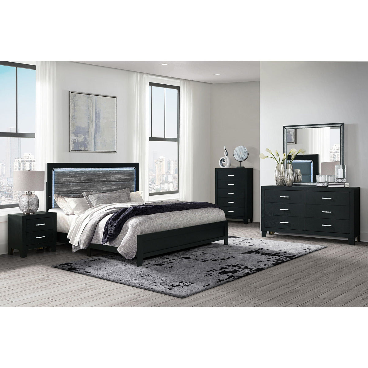 Carlos - Dresser - Black