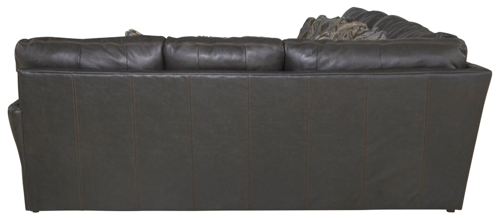 Denali - Italian Leather Match Sectional