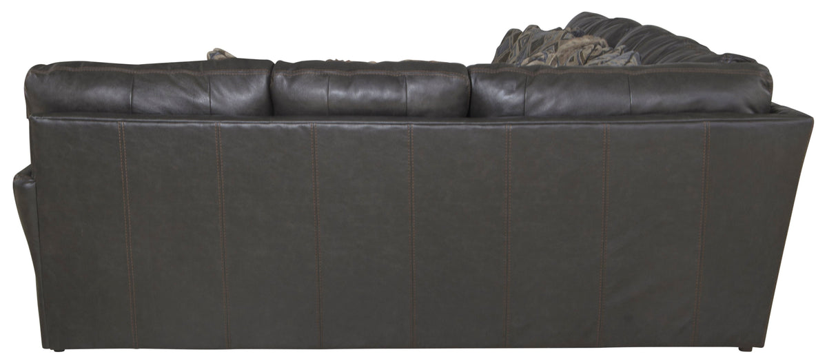 Denali - Italian Leather Match Sectional