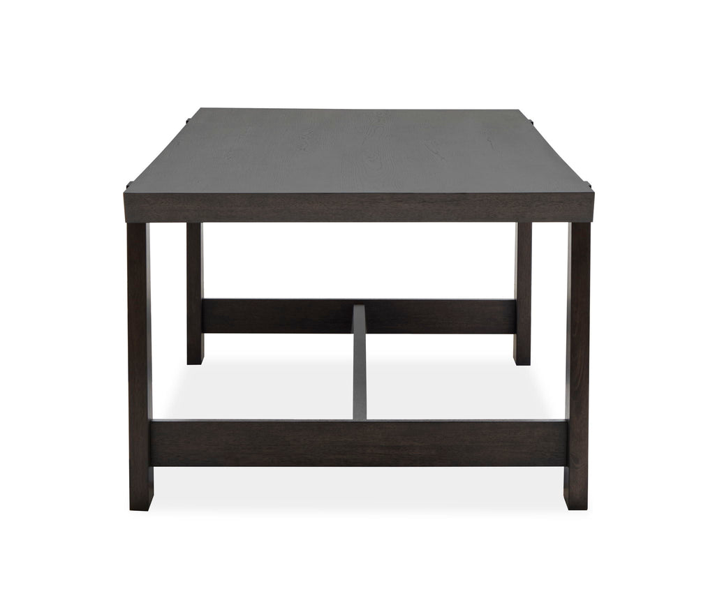 Tauren - Trestle Dining Table - Coffee Bean