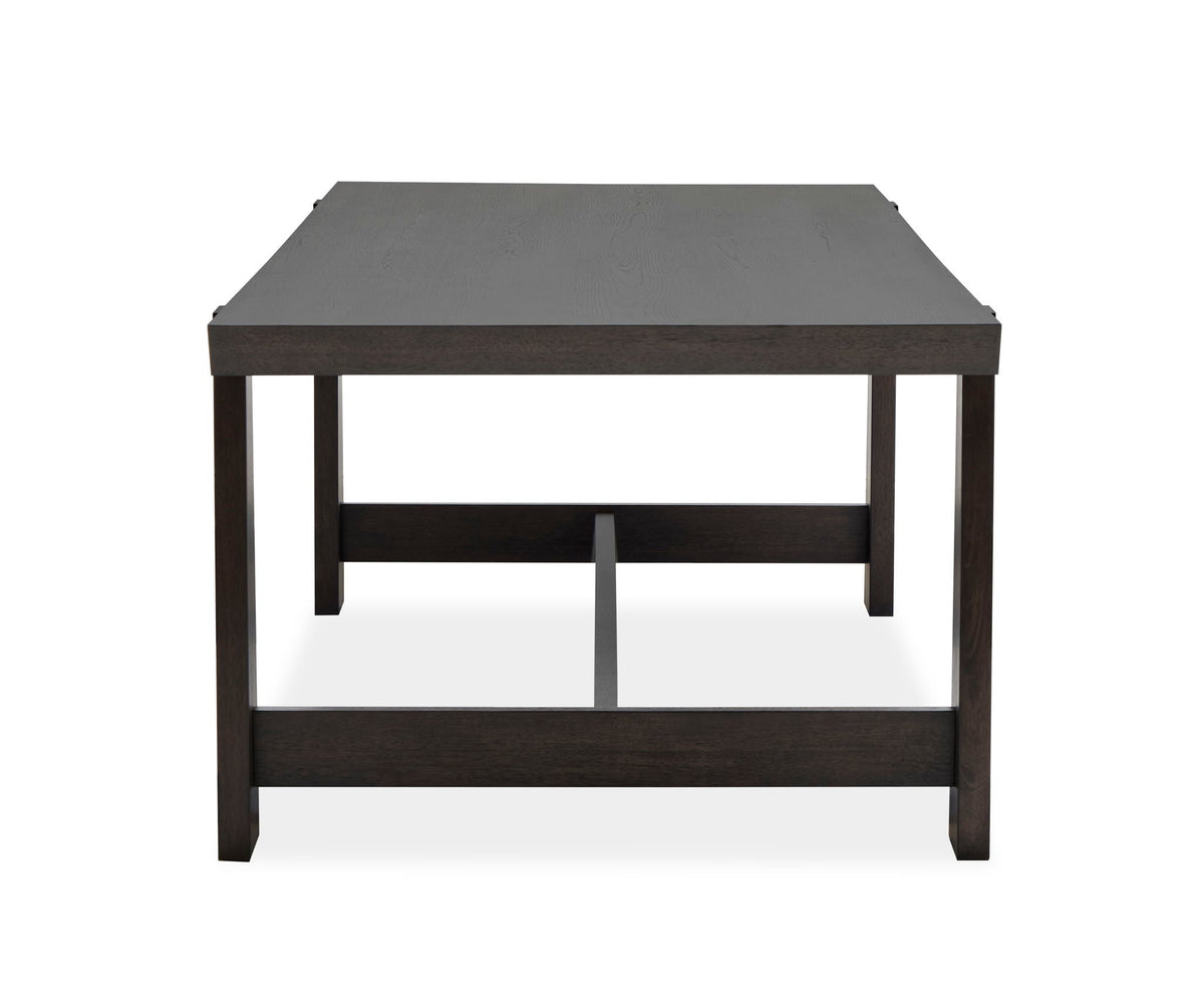 Tauren - Trestle Dining Table - Coffee Bean