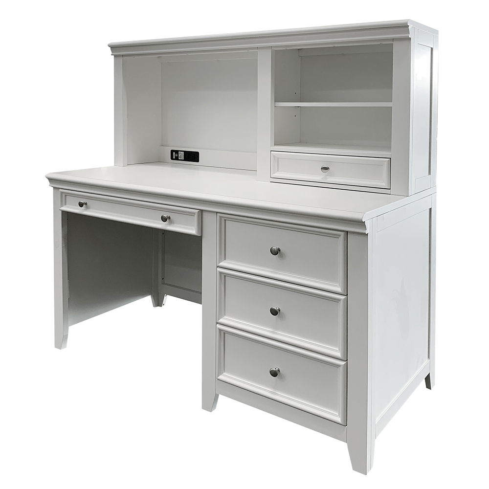 Lacey - Writing Desk - White