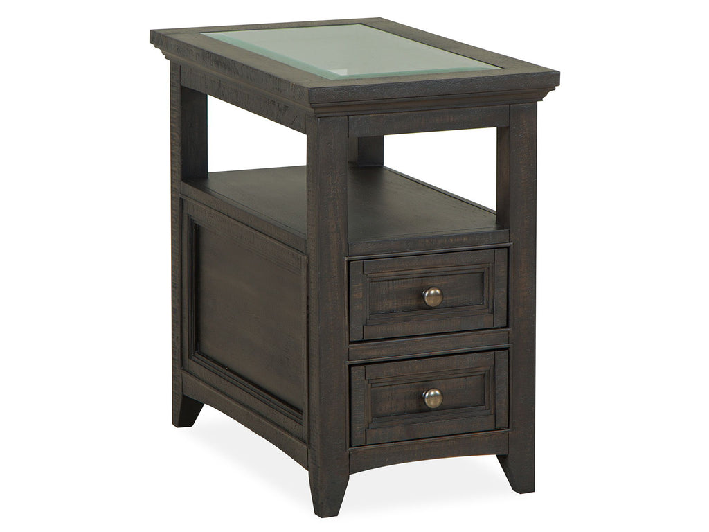 Westley Falls - Chairside End Table - Graphite