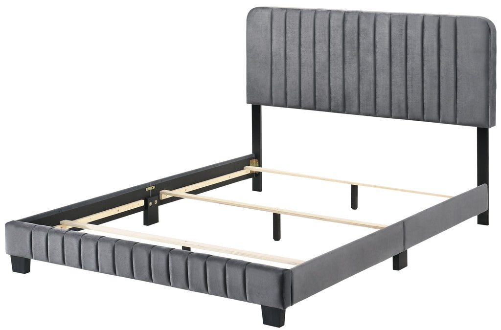 Channel Tufted Bed