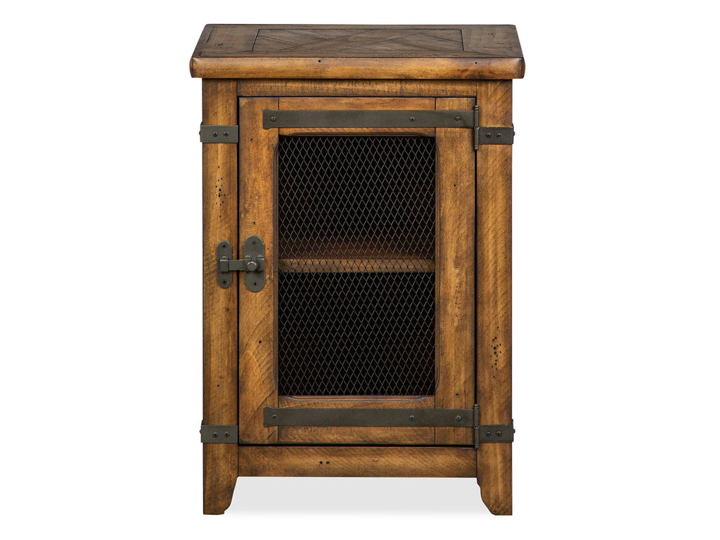 Chesterfield - Chairside End Table - Farmhouse Timber