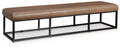 Joston - Accent Bench - Caramel