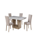 Sheena - 5 Pieces Dining Table Set With Chairs