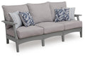 Cove Beach - Sofa With Cushion - Gray