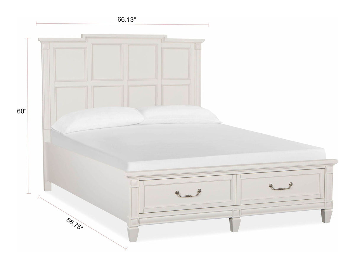 Willowbrook - Panel Storage Bed