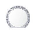 Noralie - 29" Accent Mirror - Mirrored & Faux Diamonds