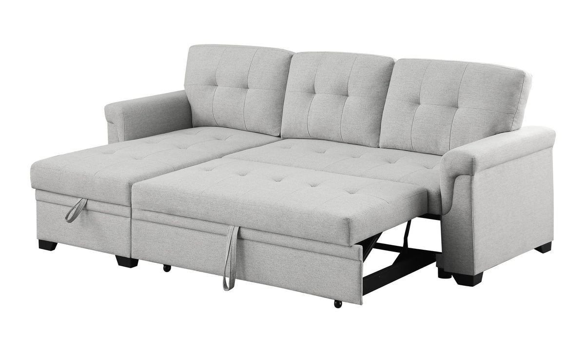 Destiny - Reversible Sleeper Sectional Sofa With Storage Chaise