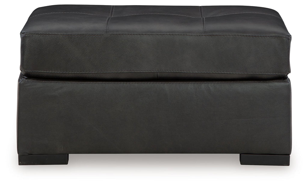 Brindley Pier - Oversized Accent Ottoman - Fog