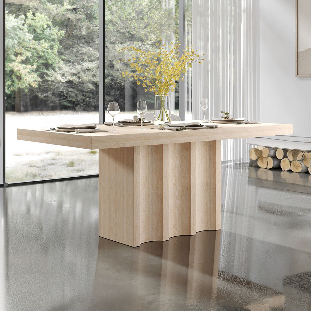 Inca - Dining Table - Beige