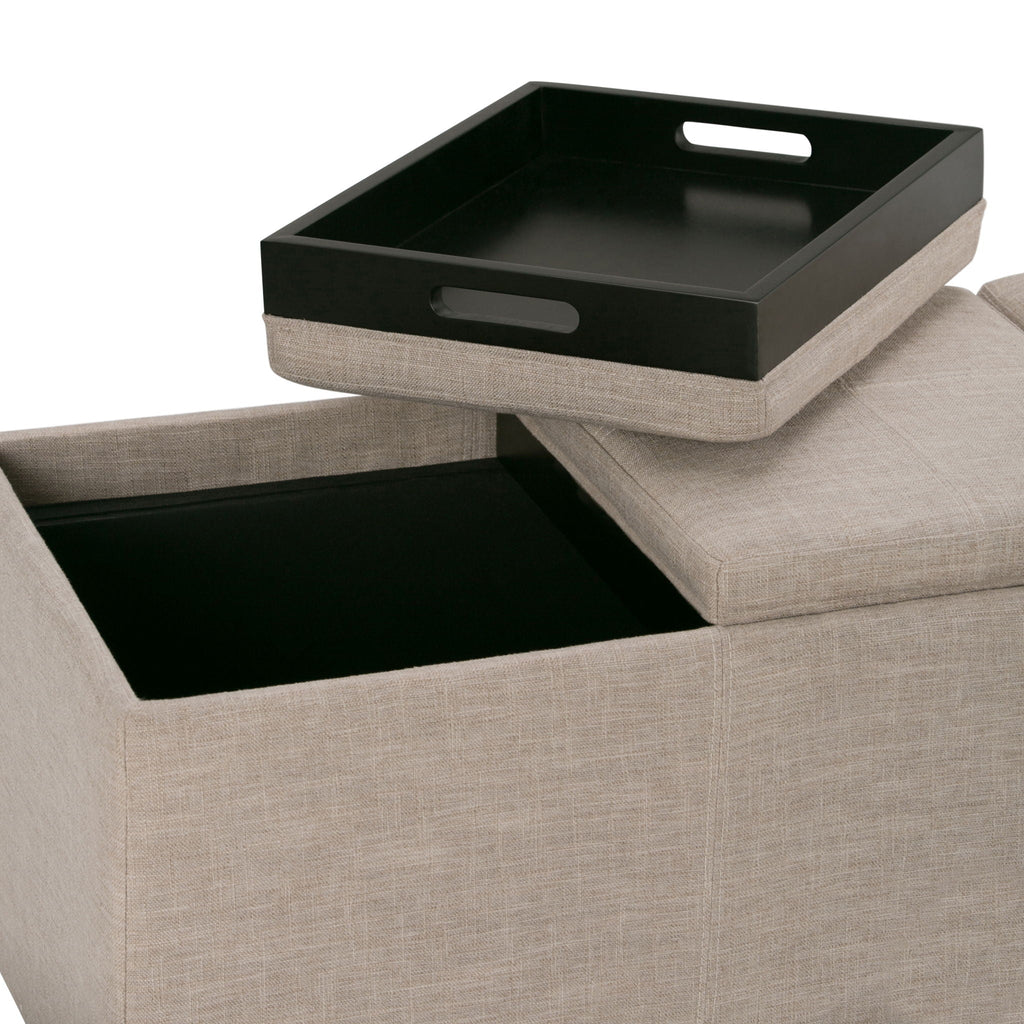 Avalon - Upholstered Storage Ottoman