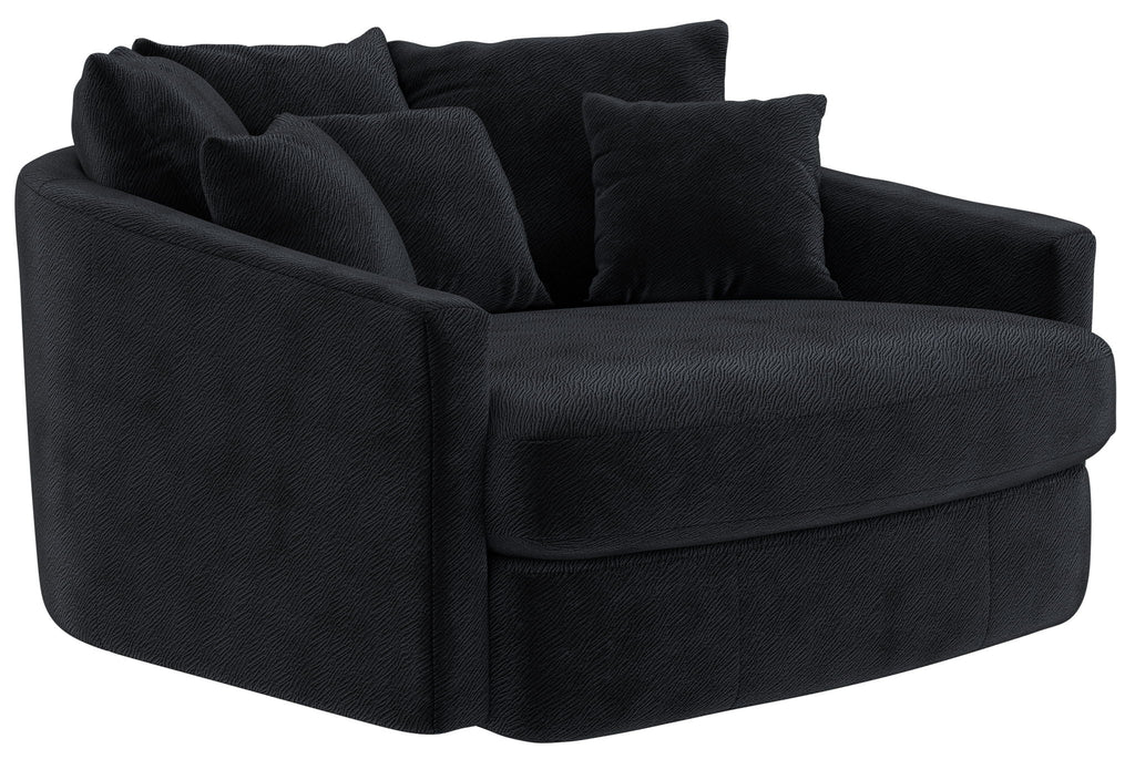 Matty - Round Accent Cuddle Chaise